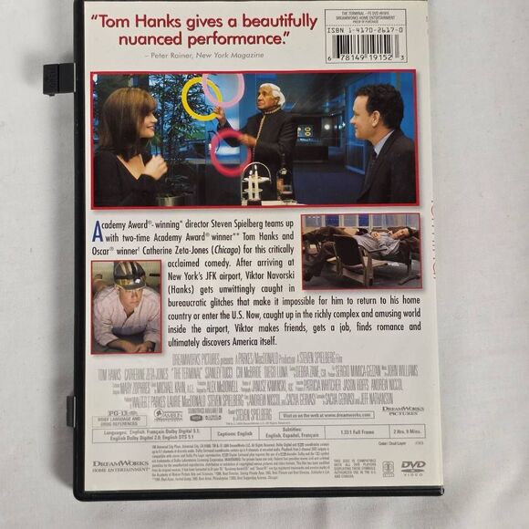 The Terminal (DVD, 2004) Tom Hanks, Catherine Zeta-Jones – Full Screen - Picture 3 of 3